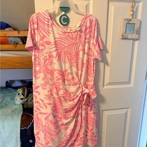 Lilly Pulitzer Blaise Pink Floral Women's Romper